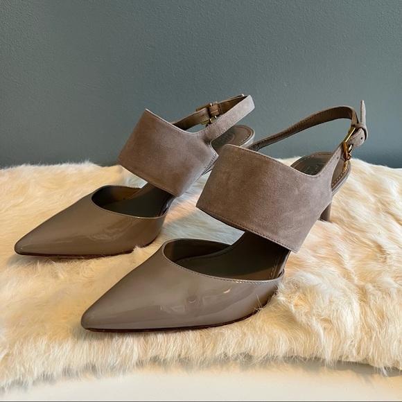 Tory Burch Ashton Slingback Pumps - Picture 2 of 15